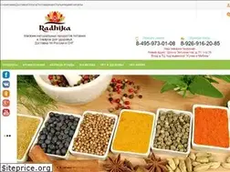 Sites similar to radhika.ru