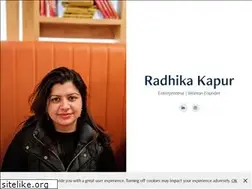 Sites similar to radhikakapur.com