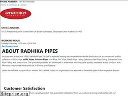 Sites similar to radhikapipes.com