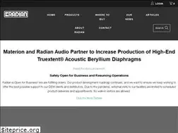 Sites similar to radianaudio.com
