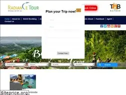 Sites similar to radiancetour.com