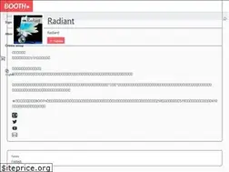 Sites similar to radiant.booth.pm