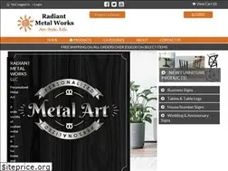 Sites similar to radiantmetalworks.com