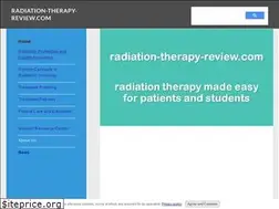 Sites similar to radiation-therapy-review.com