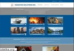 Sites similar to radiationsolutions.ca