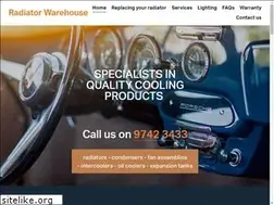 Sites similar to radiatorwarehouse.com.au