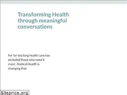 Sites similar to radical-health.com