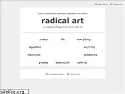 Sites similar to radicalart.info