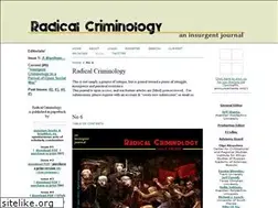Sites similar to radicalcriminology.org