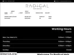 Sites similar to radicalhairdesign.com.au