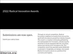 Sites similar to radicalinnovationaward.com