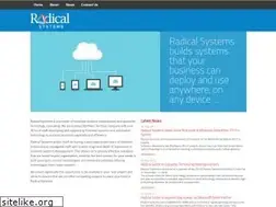 Sites similar to radicalsystems.com.au