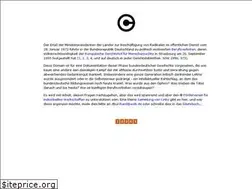 Sites similar to radikalenerlass.de