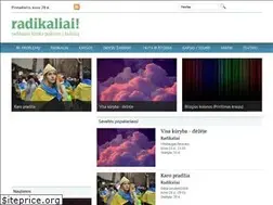 Sites similar to radikaliai.lt