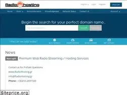 Sites similar to radio-hosting.com