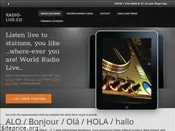 Sites similar to radio-live.co