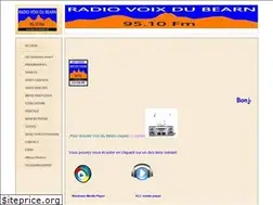 Sites similar to radio-voixdubearn.info