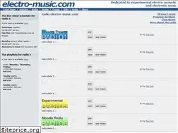 Sites similar to radio.electro-music.com