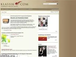 Sites similar to radio.klassik.com