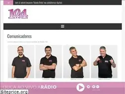 Sites similar to radio104.com.br