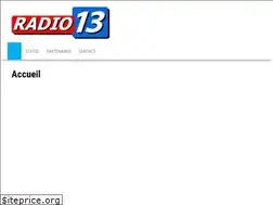 Sites similar to radio13.fr