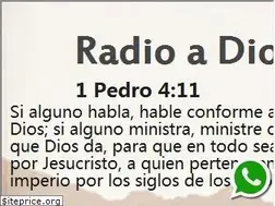 Sites similar to radioadiossealagloria.com
