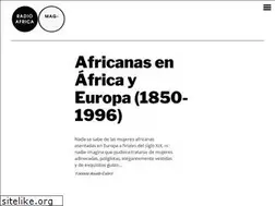 Sites similar to radioafricamagazine.com