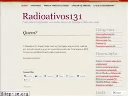 Sites similar to radioativos131.wordpress.com
