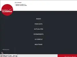 Sites similar to radioclassique.com