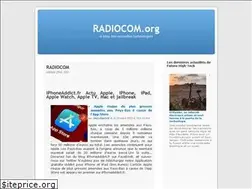 Sites similar to radiocom.org