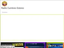 Sites similar to radiocumbresestereo.com
