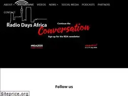 Sites similar to radiodaysafrica.co.za