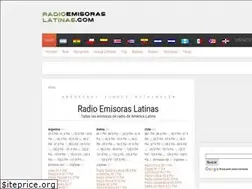 Sites similar to radioemisoraslatinas.com