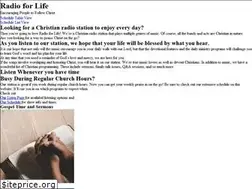 Sites similar to radioforlife.org