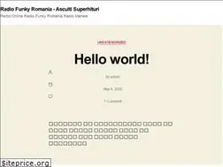 Sites similar to radiofunky.ro