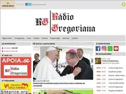 Sites similar to radiogregoriana.com