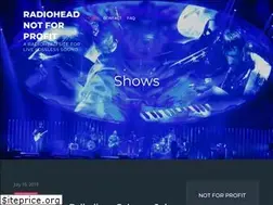 Sites similar to radiohead-notforprofit.com