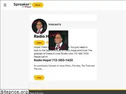 Sites similar to radiohopeshow.com
