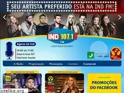 Sites similar to radioindfm.com.br