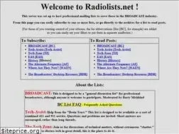 Sites similar to radiolists.net