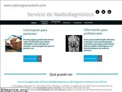 Sites similar to radiologiamarbella.com