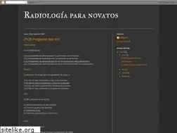 Sites similar to radiologiaparanovatos.blogspot.com