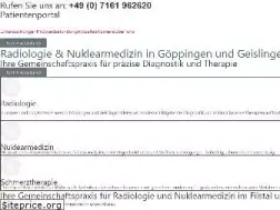 Sites similar to radiologie-filstal.de
