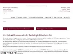 Sites similar to radiologie-muenchen-ost.de