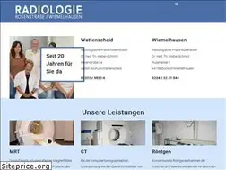 Sites similar to radiologie-wattenscheid.de