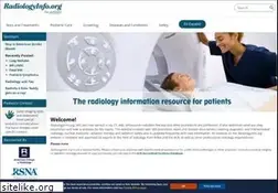 Sites similar to radiologyinfo.org