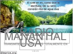 Sites similar to radiomanantialfm.net