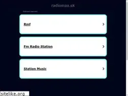Sites similar to radiomax.sk