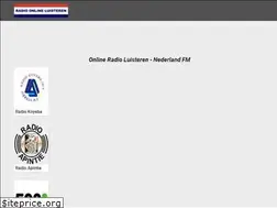 Sites similar to radioonlineluisteren.nl