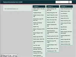 Sites similar to radioonlineromania.com